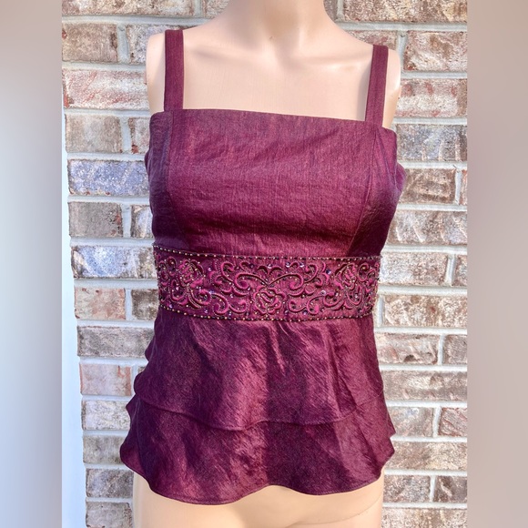 Dress Barn Set 90s Y2K Bustier Top Bolero Jacket - Picture 2 of 13